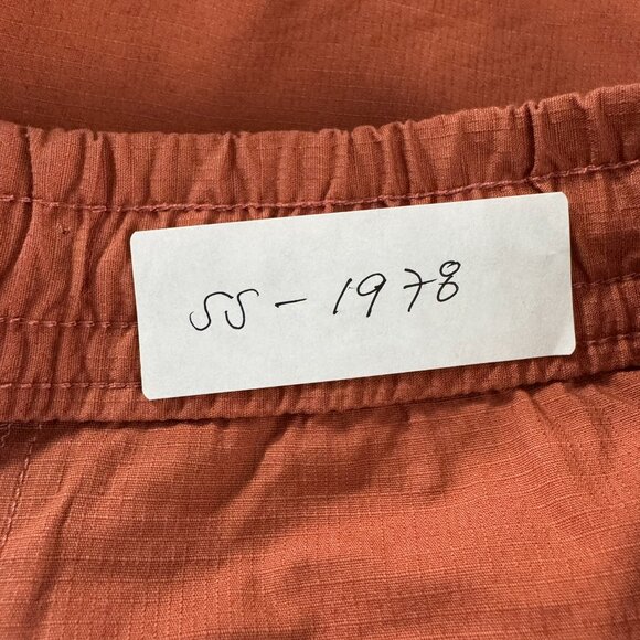 Vuori Vintage Ripstop Shorts Womens XS Cinnamon Organic Cotton Blend SS-1978 - Picture 2 of 10